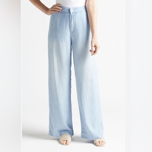 The softest pants you can imagine!  Lightweight, flowy, elastic band. - Picture 1 of 4